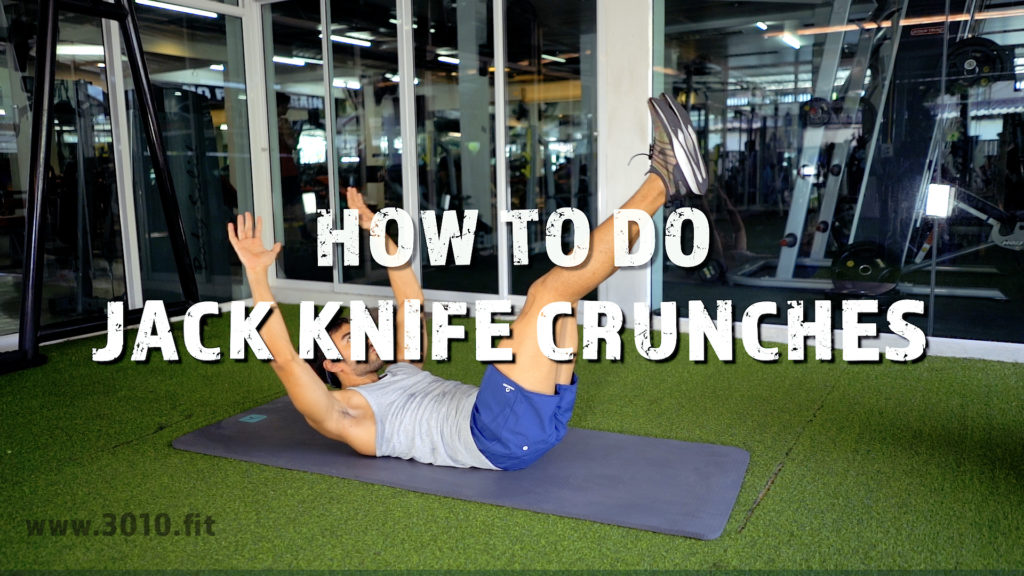 Jack Knife Crunch HIIT