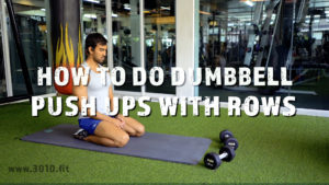 Push Ups With Rows