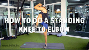 Standing Knee To Elbow